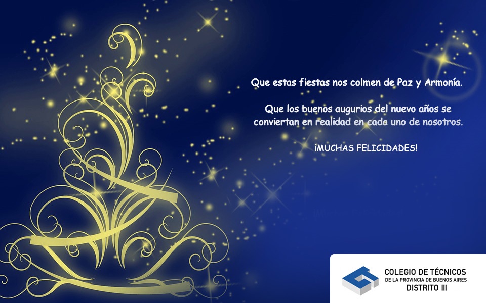 ¡Que estas fiestas nos colmen de Paz y Armonía!