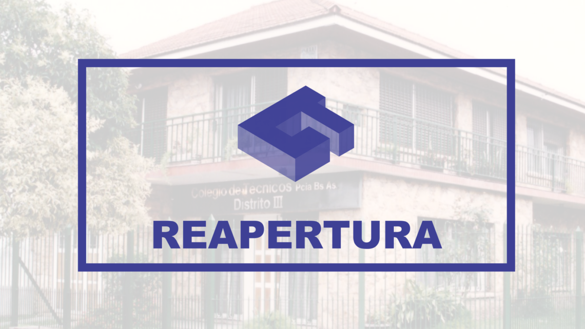 ¡Volvemos a abrir nuestras puertas!